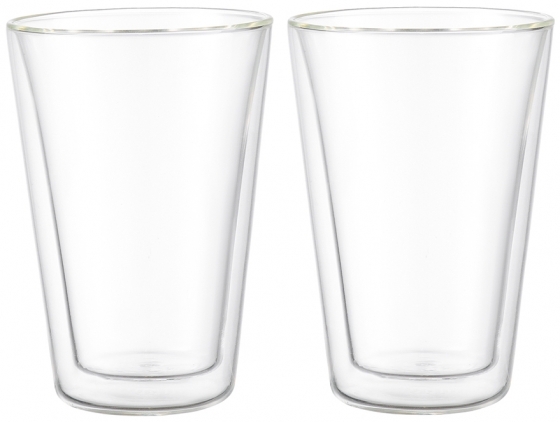 Набор из двух стеклянных стаканов 400 ml 1