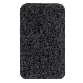 Набор губок для посуды из целлюлозы и кокосового волокна eco sponge, черные, 6 шт.