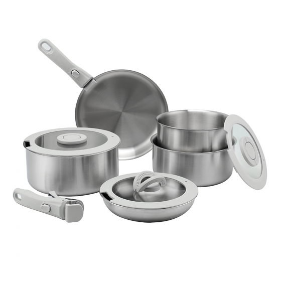 Набор посуды для приготовления со съемными ручками 3ply balance, 9 предметов 1
