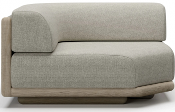 Модуль дивана угловой Caleo Ash 123X123X65 CM