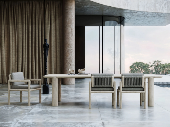 Стол обеденный Caleo Ash 275X115X74 CM 3