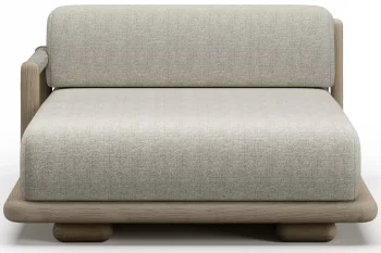 Модуль дивана кушетка Caleo Ash 125X150X65 CM
