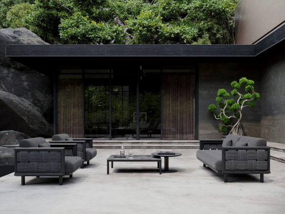 Диван двухместный Eclat Nightfall 190X94X67 CM 4