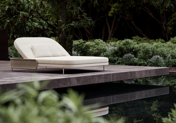 Шезлонг двойной Miura 166X201X23 CM 3