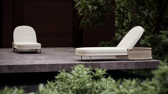 Шезлонг Miura 80X201X23 CM 3