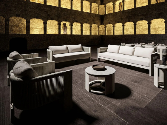 Садовый диван Ralph Ash 198X80X65 CM 5