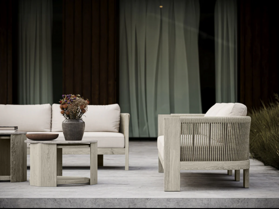 Кресло садовое Ralph Ash 80X80X84 CM 3