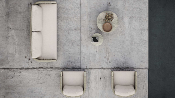 Кресло садовое Ralph Ash 80X80X84 CM 8