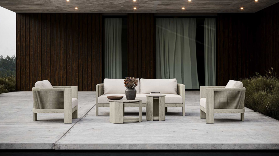 Кресло садовое Ralph Ash 80X80X84 CM 9