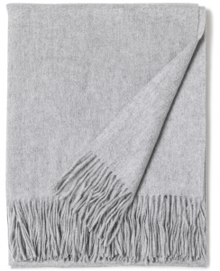 Плед премиум-класса из кашемира Trentino 180X140 CM серый