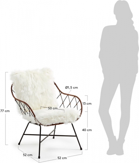 Кресло Claque 63X68X77 CM 9