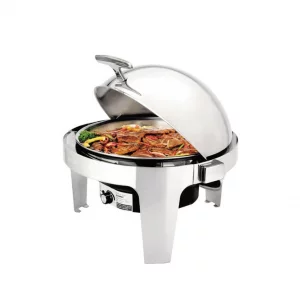 Мармит электрический 6,8 л круглый с откидной Roll-top крышкой нерж. 88 Series SUNNEX