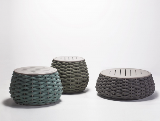 Пуф-столик Pouf 81X81X31 CM 3