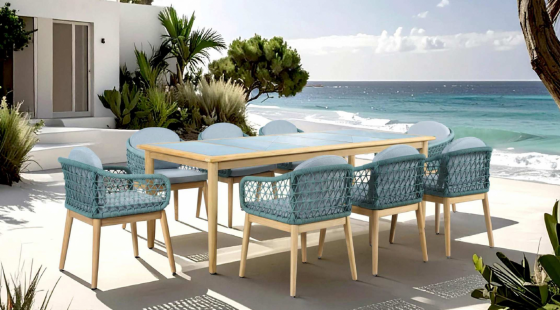 Обеденная группа на восемь персон Cambria 9