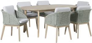 Обеденная группа на шесть персон Madrague