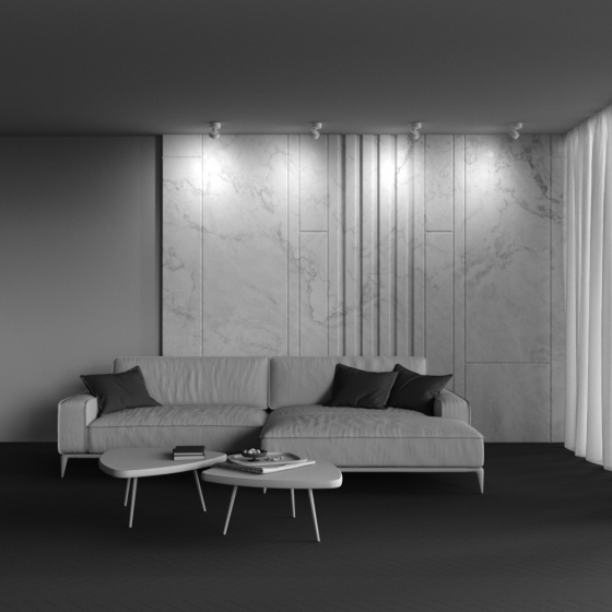 Потолочный светильник Onda белый круглый 5