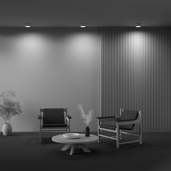 Потолочный светильник Zon матовое золото 120 мм 6