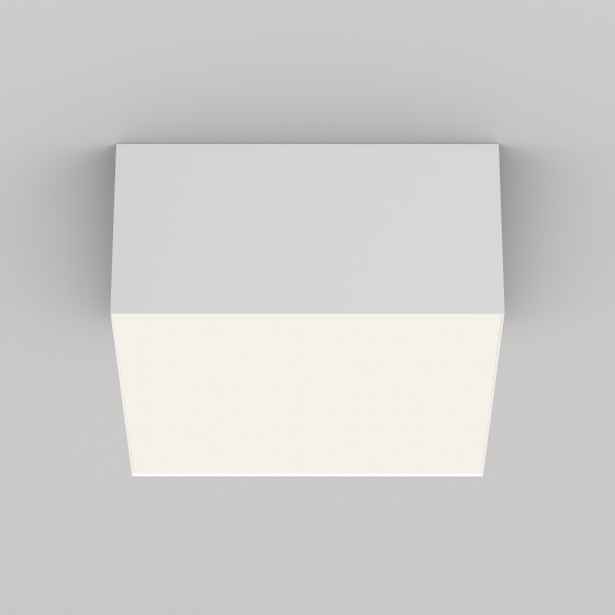 Потолочный светильник Zon белый квадратный 120x120 мм 6