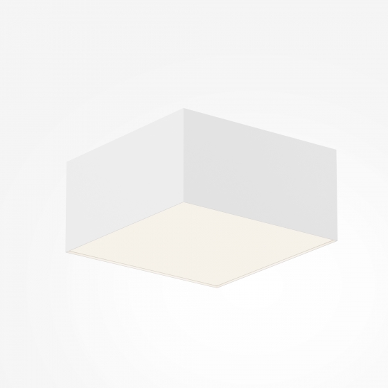 Потолочный светильник Zon белый квадратный 120x120 мм 7