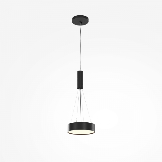 Потолочный светильник Zon черный 220 мм 4