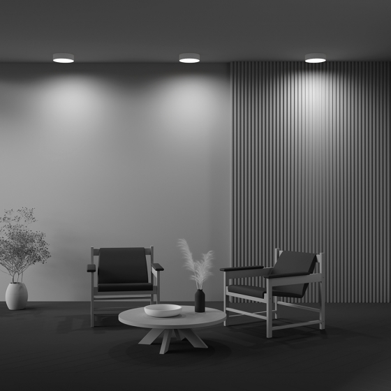 Потолочный светильник Zon матовое золото 220 мм 2