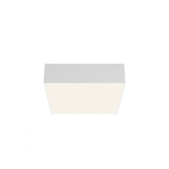 Потолочный светильник Zon квадратный белый 220x220 мм 1