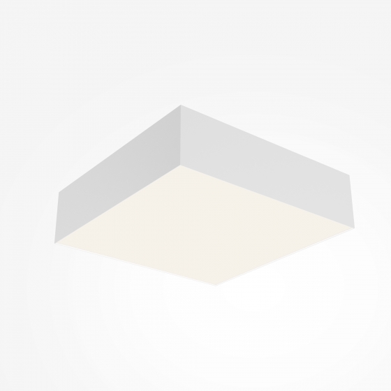 Потолочный светильник Zon квадратный белый 220x220 мм 2