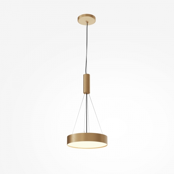 Потолочный светильник Zon матовое золото 300 мм 6