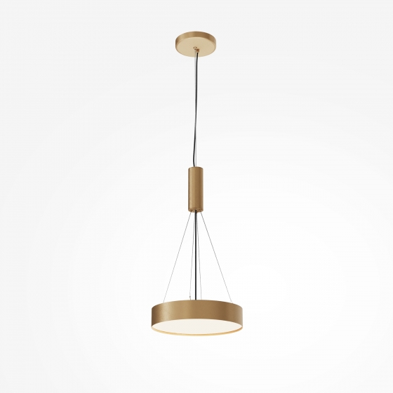 Потолочный светильник Zon матовое золото 300 мм 6