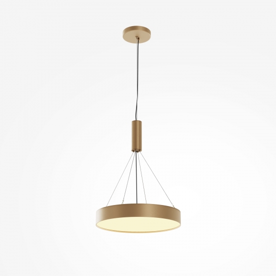 Потолочный светильник Zon матовое золото 400 мм 6