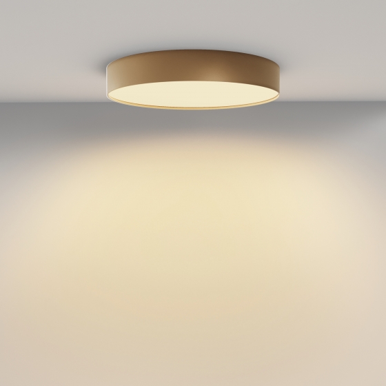 Потолочный светильник Zon матовое золото 400 мм 8