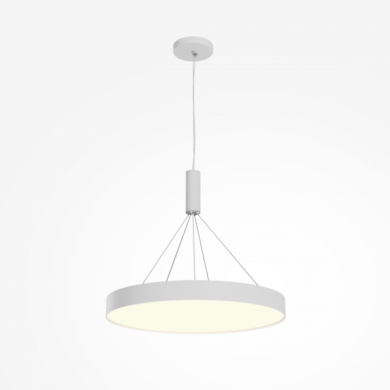 Потолочный светильник Zon белый круглый 60 см 6