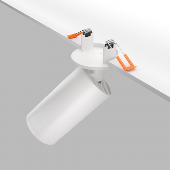 Встраиваемый светильник FOCUS S круглый белый 7