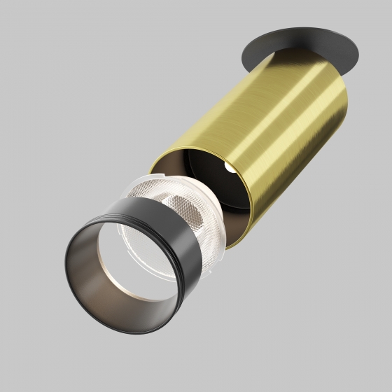 Встраиваемый светильник FOCUS LED черный 52 мм 11