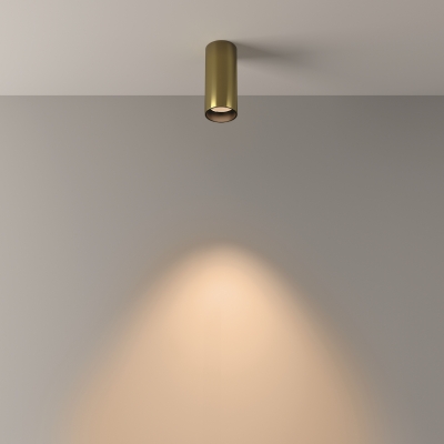 Потолочный светильник FOCUS LED латунь круглый 5
