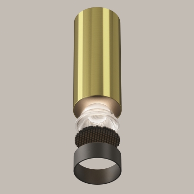 Потолочный светильник FOCUS LED латунь круглый 6