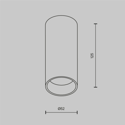 Потолочный светильник FOCUS LED Платина 52 мм 8