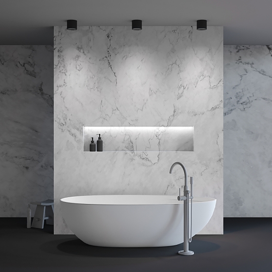 Потолочный светильник Альфа черный 125мм 6