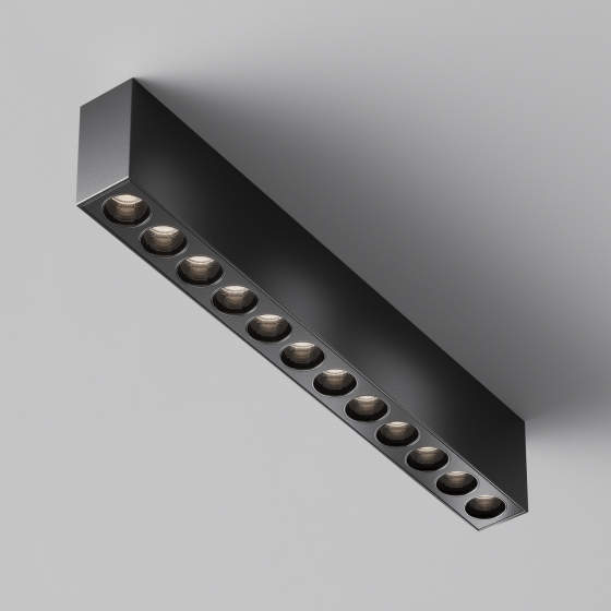 Потолочный светильник Points черный 255x25 мм 8