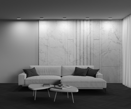 Потолочный светильник Basis белый 130x25x5 см 3