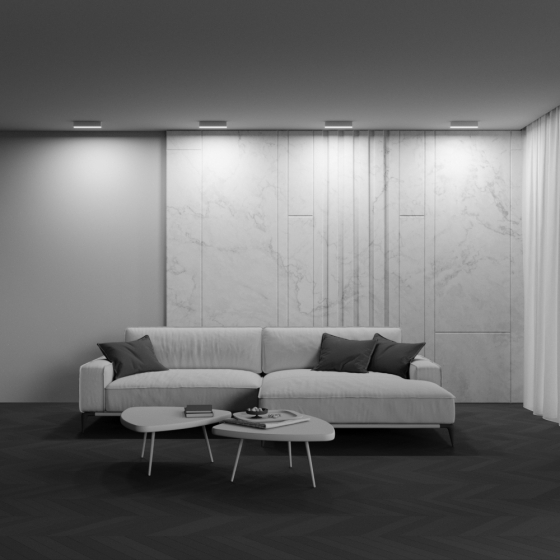 Потолочный светильник Basis белый 3