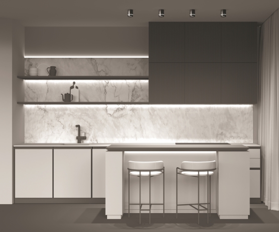 Потолочный светильник Orlo черный 79 мм 5