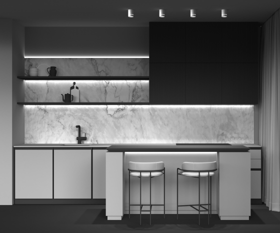 Потолочный светильник Orlo белый 79 мм 12