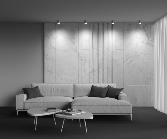 Потолочный светильник Polar серебряный 7