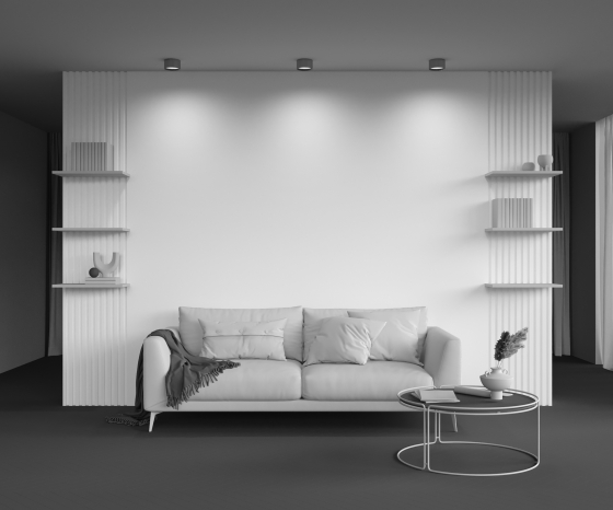 Потолочный светильник Glare латунный 120 мм 5