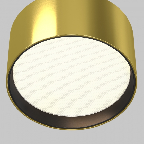 Потолочный светильник Glare латунный 120 мм 2