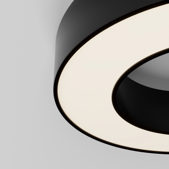 Потолочный светильник Lua черный 300 мм 7