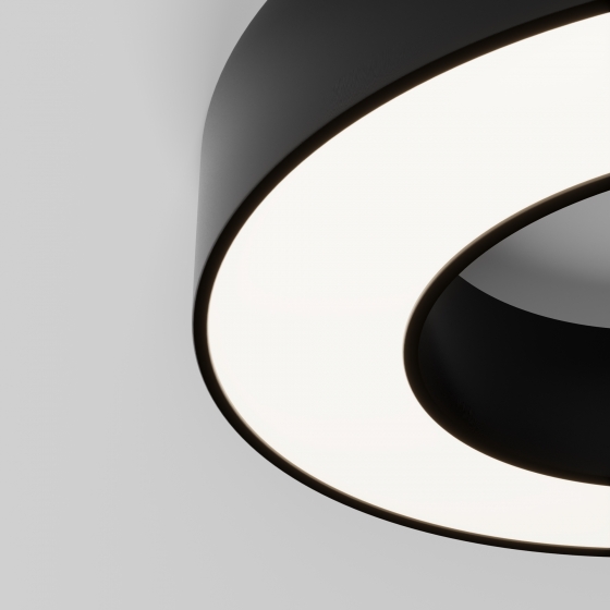 Потолочный светильник Lua черный 300 мм 7