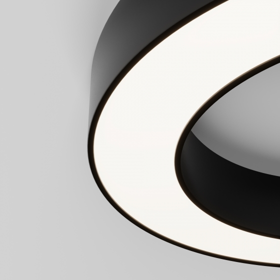 Потолочный светильник Lua черный 400 мм 7