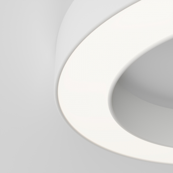 Потолочный светильник Lua белый круглый 400 мм 7